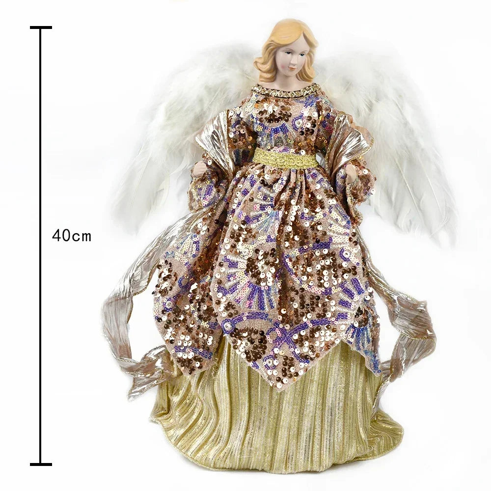 Grande poupée Ange de Noël (40 cm)