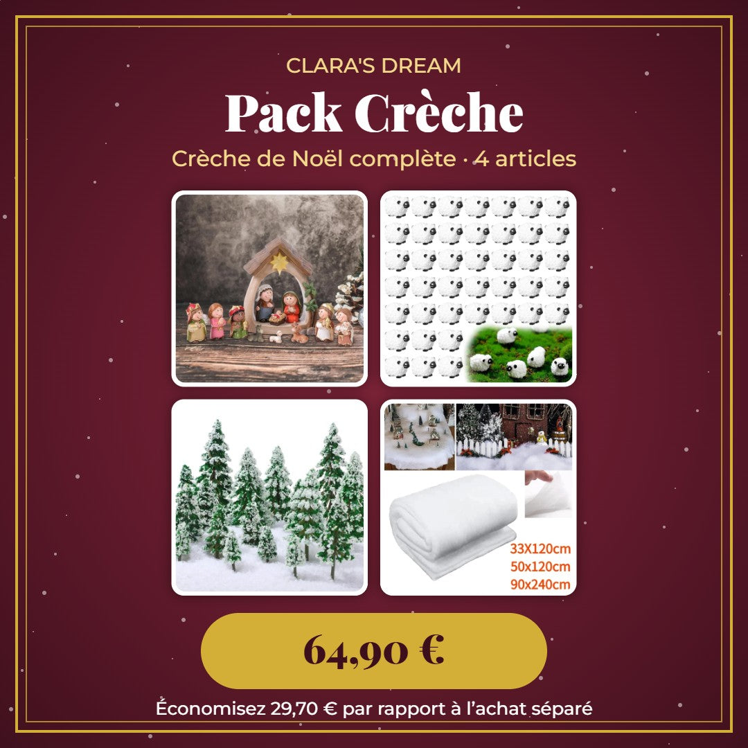 Pack crèche de Noël complète